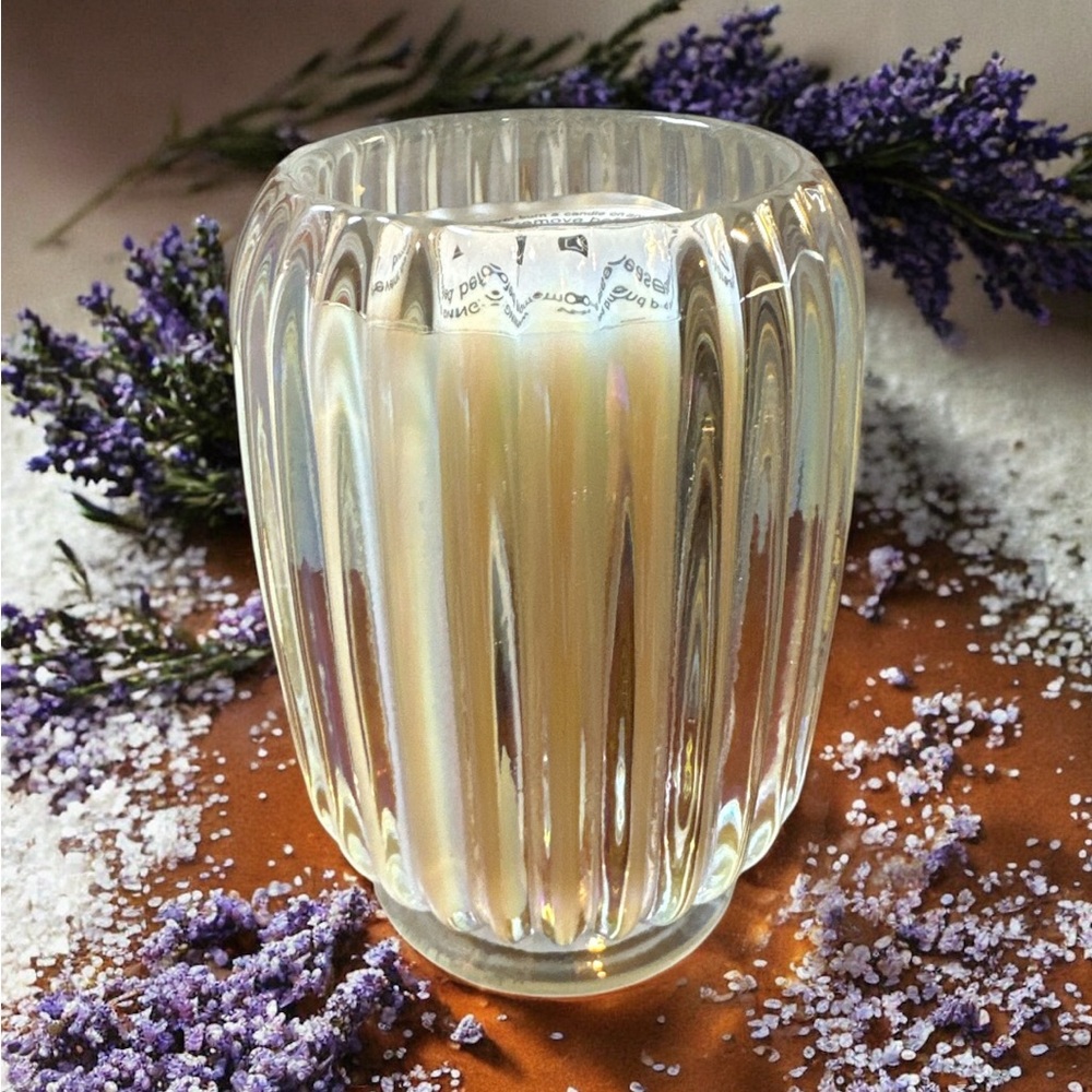 LAVENDER SEA SALT, SCENT UNLEASHED LLC, LUXURY HAND POURED SCENTED CANDLE